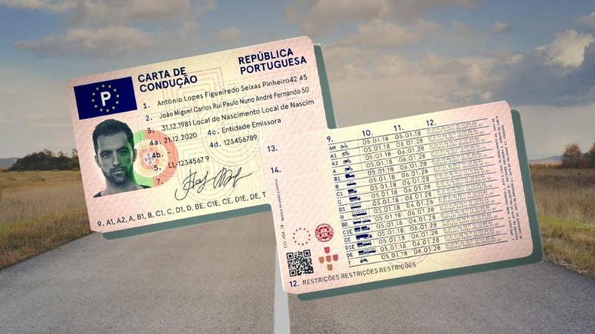 Carta de condução portuguesa - AWAY