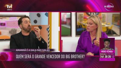 Flávio Furtado e Cinha Jardim desentendem-se por causa de Miguel Vicente - Big Brother