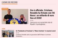 Ronaldo no Al Nassr: o que diz a imprensa internacional (Gazzetta dello Sport)