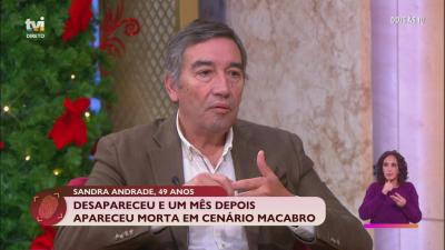 Cláudio Ramos pergunta: «Existe o crime perfeito?» - Vítor Marques responde - TVI