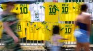 Velório de Pelé, no Vila Belmiro (AP Photo)