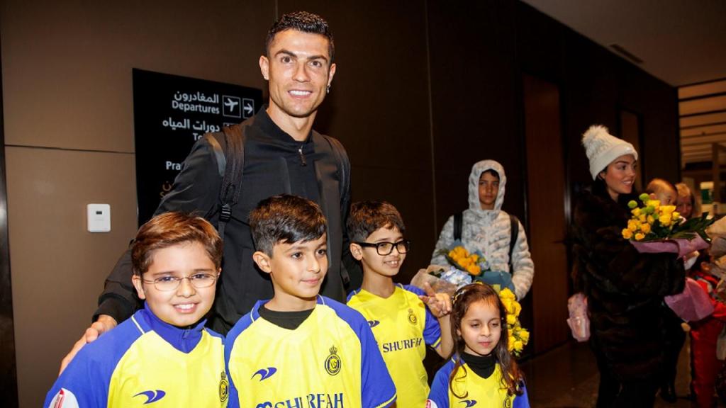 Cristiano Ronaldo na Arábia Saudita (DR: Al Nassr)