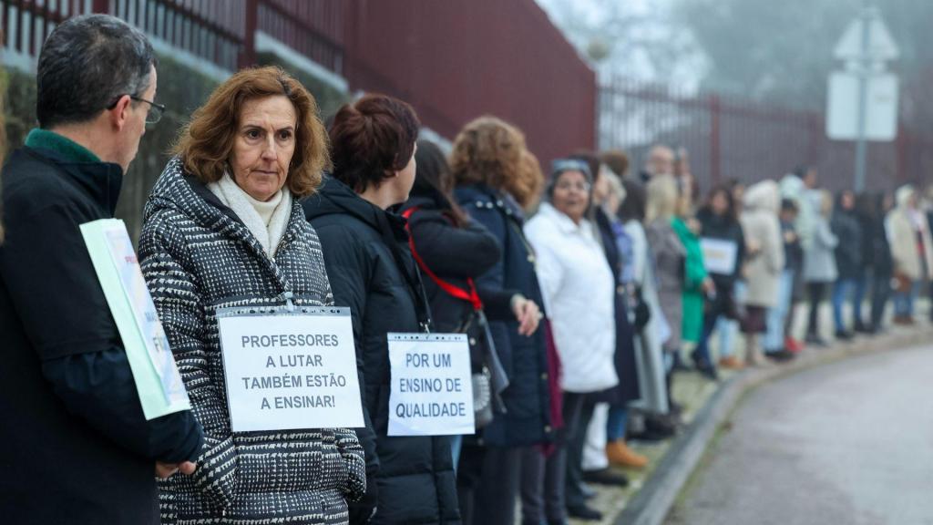 Reinício da greve ao sobretrabalho e às horas extraordinárias de professores (Lusa/Paulo Novais)