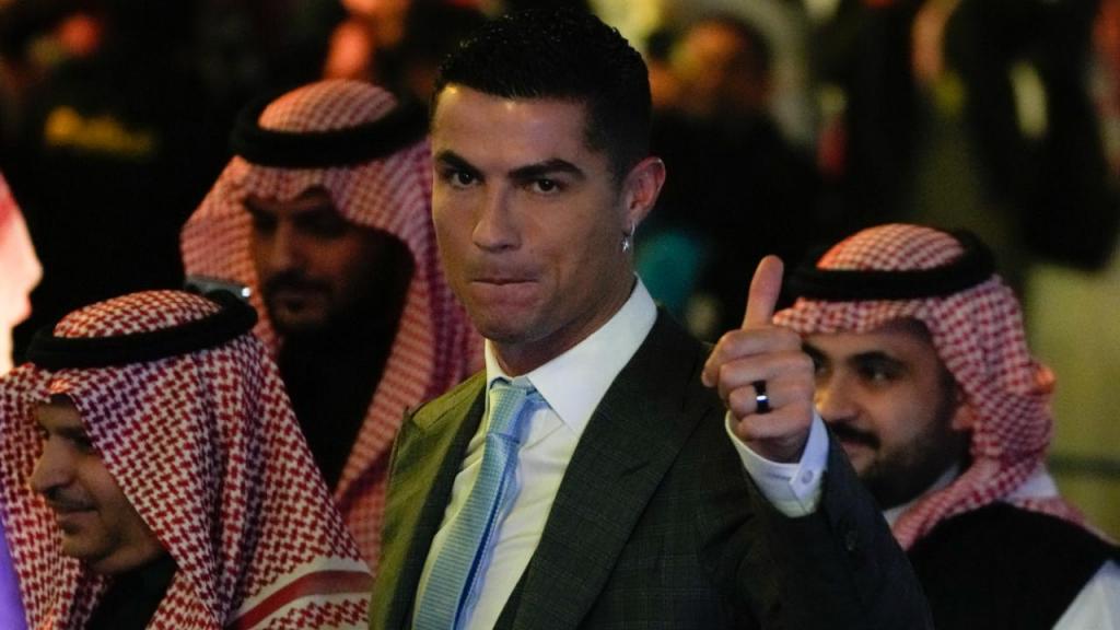Apresentação de Cristiano Ronaldo no Al Nassr (AP Photo/Amr Nabil)