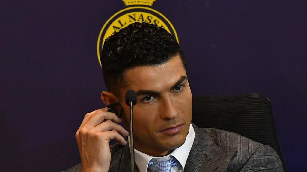 Apresentação de Cristiano Ronaldo no Al Nassr (EPA/STR)