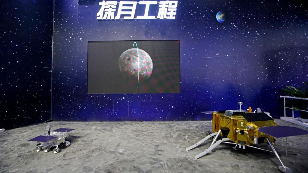 Missão chinesa à Lua (AP)