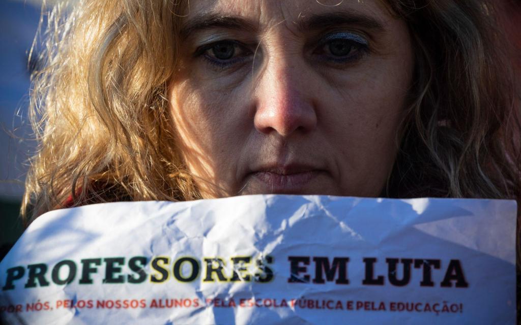 Greve de professores (Lusa/José Coelho)