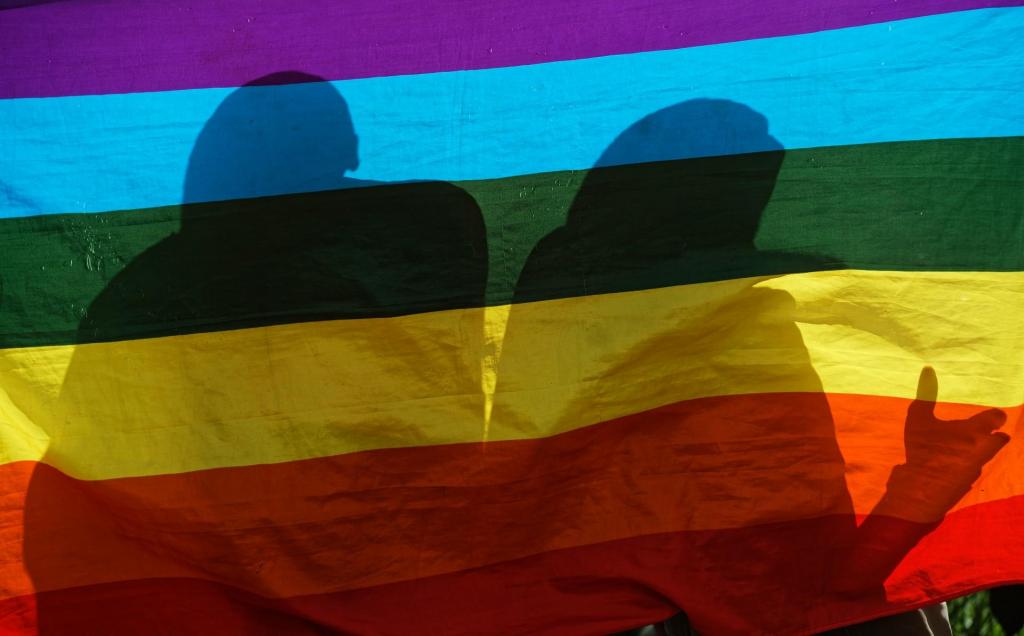 Bandeira LGBT (Foto: Ben Curtis/AP)