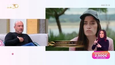 Nuno Graciano sobre Diogo: «Acho que ele maltrata psicologicamente a Vanessa» - TVI