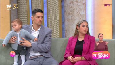 Leandro e Helena temeram pela vida do filho recém-nascido - TVI