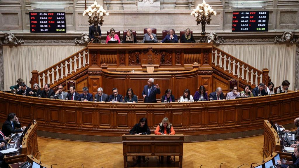 Governo em debate parlamentar (Miguel A. Lopes/Lusa)