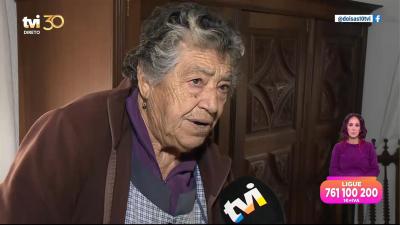 Entrevista com idosa burlada em 8 mil euros: «Disseram-me que eram da Segurança Social» - TVI