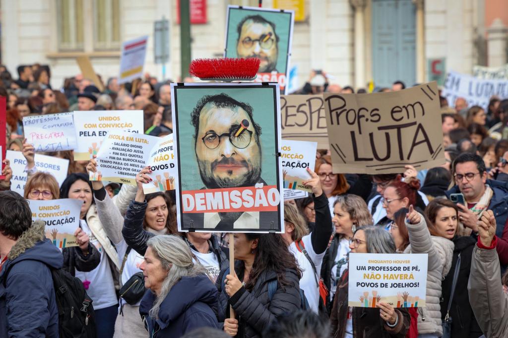 Protesto professores (António Cotrim/LUSA)