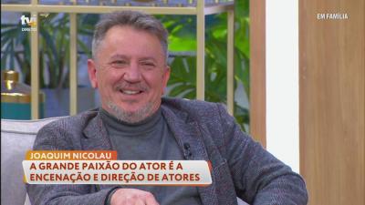 Joaquim Nicolau sobre «Festa é Festa»: «É uma novela que tem algo de especial» - TVI