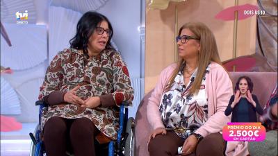 Conceição descreve como ajudou a filha a recuperar do estado vegetativo - TVI
