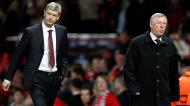 Alex Ferguson e Arséne Wenger (Foto AP)