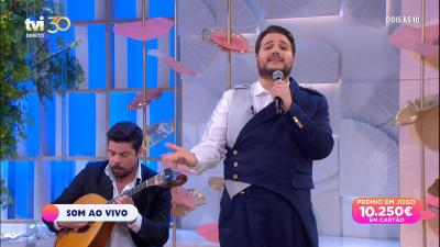 Diogo Carvalho anima a manhã com «Amália, Dona de si – o musical» - TVI