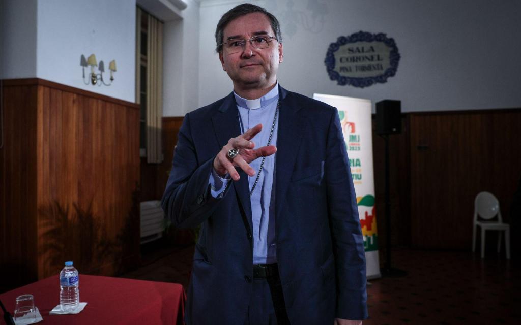 D. Américo Aguiar, bispo auxiliar de Lisboa (Lusa/Tiago Petinga)