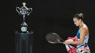 Aryna Sabalenka na final do Open da Austrália (Lukas Coch/EPA)