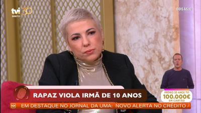 Patrícia Cipriano: «O abuso sexual e a violação de crianças tem aumentado» - TVI