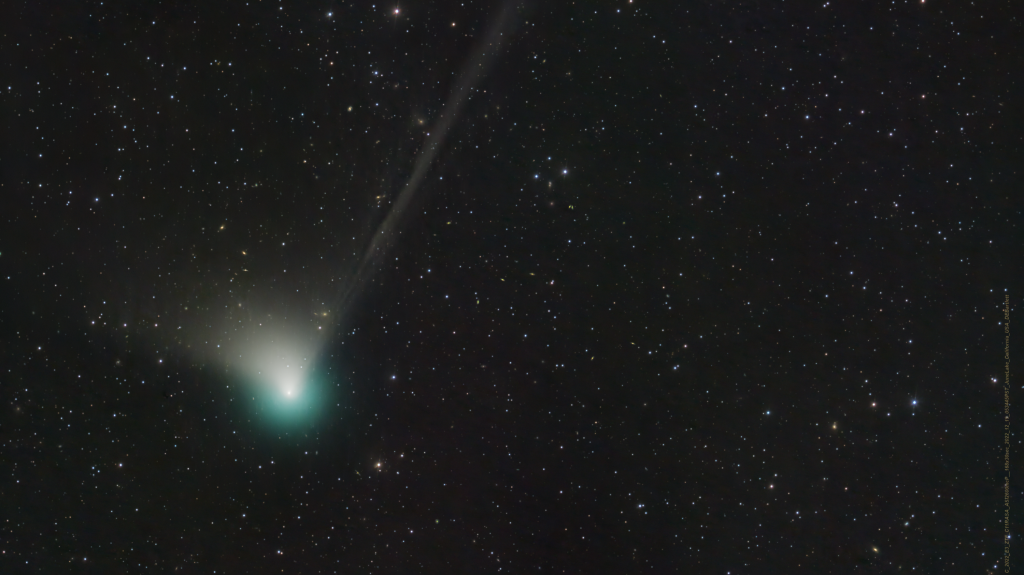 Cometa verde (NASA/Dan Bartlett)