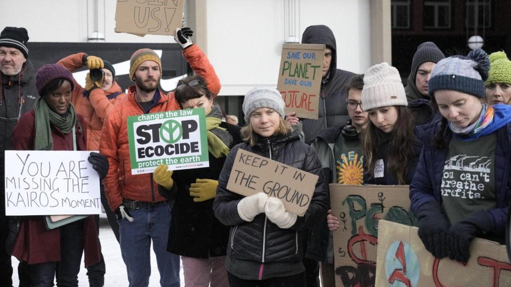 Protestos pelo clima (foto: Markus Schreiber/ AP)