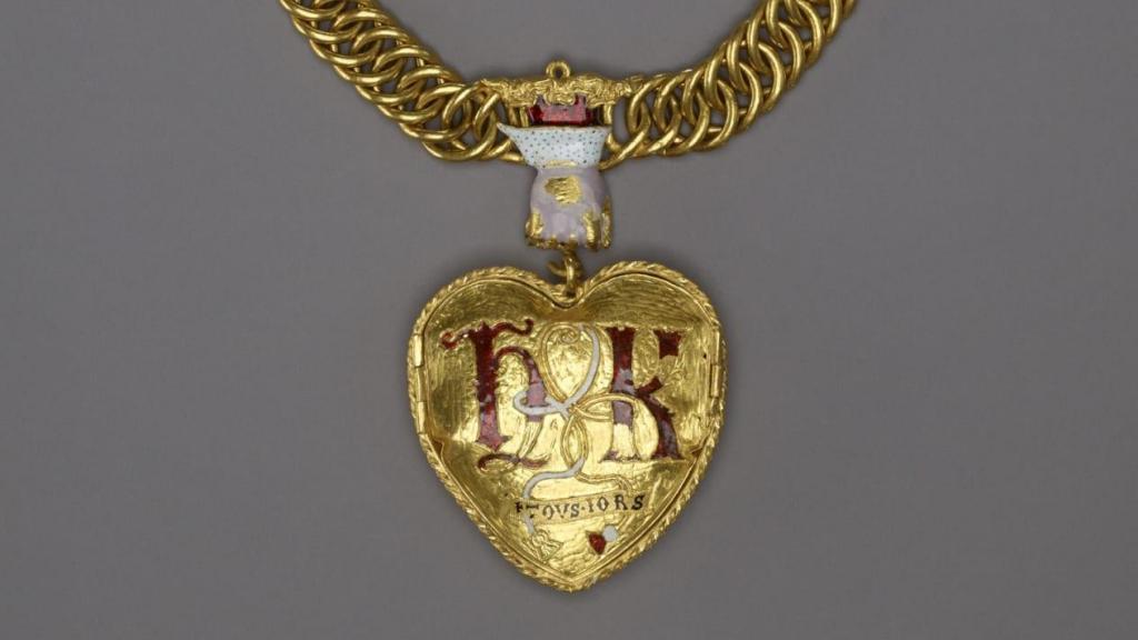 Colar de ouro com ligações a Henrique VIII. Créditos: British Museum