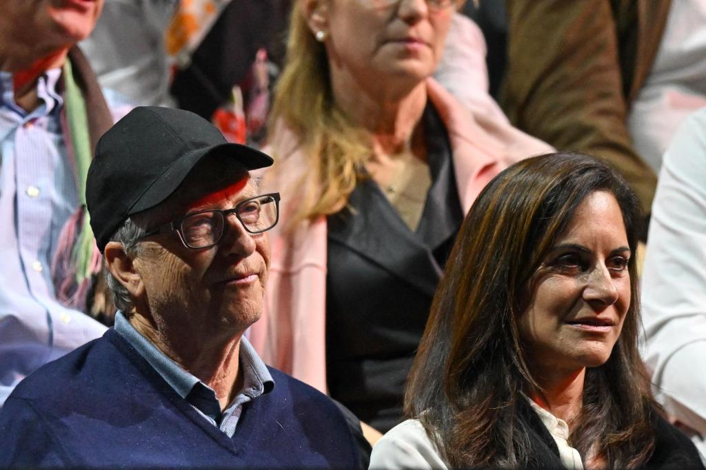 Bill Gates e Paula Hurd (Getty Images)