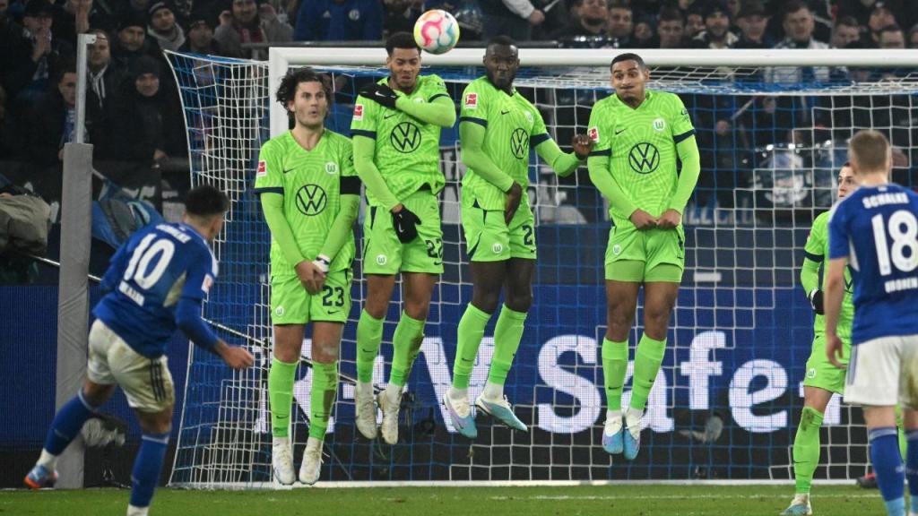 Schalke-Wolfsburgo (Bernd Thissen/dpa via AP)