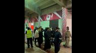 Ronaldo escoltado por várias pessoas à saída do jogo do Al Nassr (vídeo/twitter)
