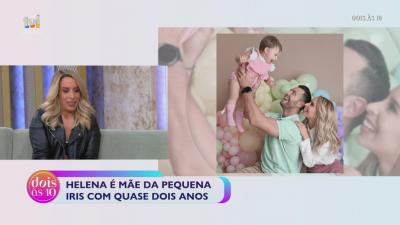 Helena Coelho sobre a filha: «Deixo-a fazer tudo» - TVI
