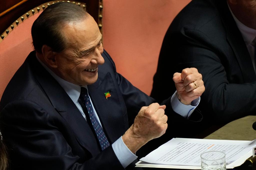Silvio Berlusconi (AP Photo/Andrew Medichini)