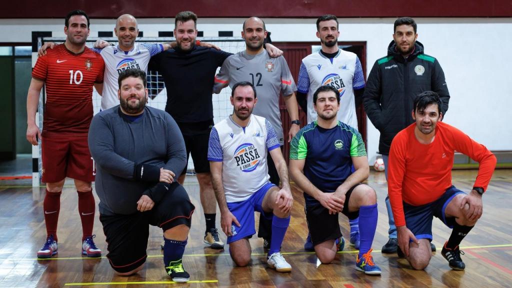 Seleção portuguesa de padres apurada para a final do Europeu de futsal (PEDRO SARMENTO COSTA/LUSA)