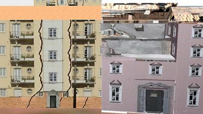 Danos de milhões de euros. Milhares de casas reduzidas a escombros. Qual o impacto de um sismo de grande dimensão em Portugal? Veja as imagens do que poderia acontecer - TVI