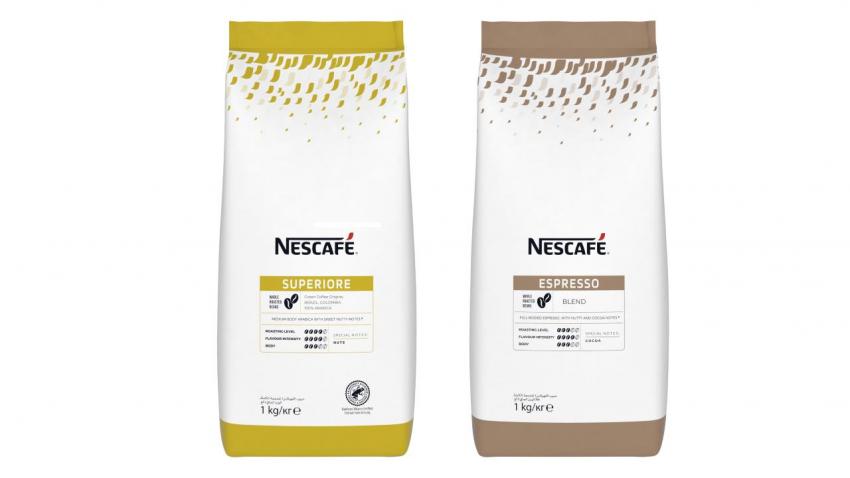 Novas embalagens Nescafé - AWAY