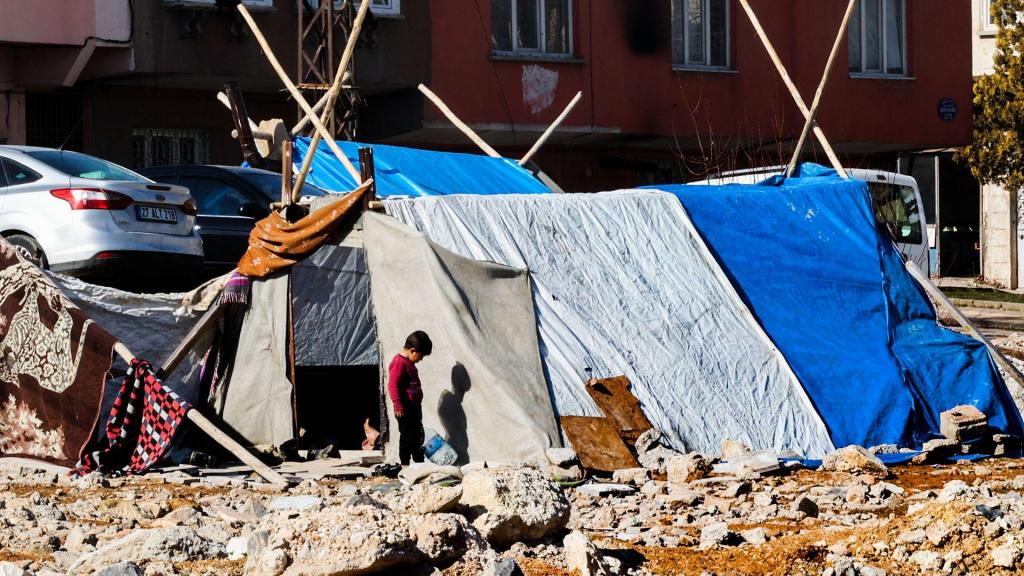 Campo de deslocados sírios, em Gaziantep, Turquia (Lusa/ João Relvas)