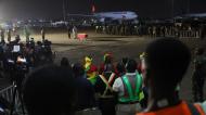 Corpo de Christian Atsu chega ao Gana (NIPAH DENNIS/AFP via Getty Images)