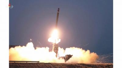 Coreia do Norte dispara dois mísseis de curto alcance em direção ao mar do Japão - TVI