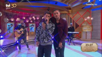 David e Mickael Carreira cantam «Tempo de Seguir» - TVI