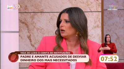 Maria Botelho Moniz indignada: «Desviar 100 euros, ainda disfarça...800 mil é estar a gozar!» - TVI