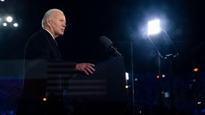 "Ainda estamos numa batalha pela alma dos EUA": Joe Biden anuncia recandidatura à Casa Branca - TVI