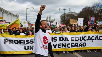 STOP acredita que portugueses estão solidários com a luta dos professores - TVI