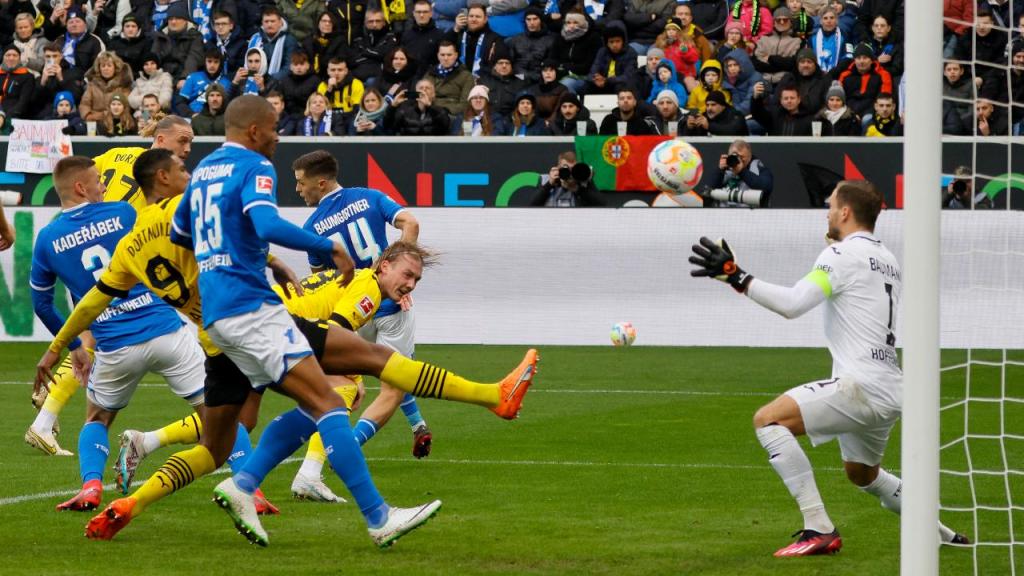 Hoffenheim-Borussia Dortmund (RONALD WITTEK/EPA)