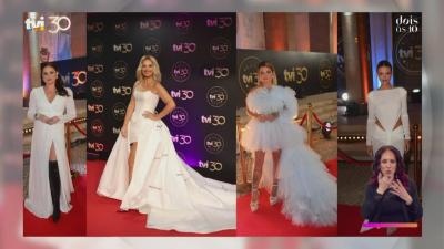 Os melhores looks da Gala TVI 30 Anos: Qual o seu vestido branco favorito? - TVI