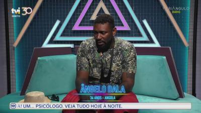 Isa Oliveira passa-se com Ângelo Dala e este condena: «Comportou-se mal (…) ninguém respondeu assim até agora» - TVI
