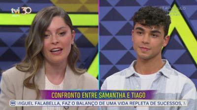 Samantha Lecathelinais diz ter relação «amor-ódio» com Alice Santos: «Foi insolente» - TVI