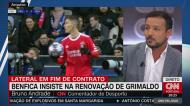 «Continua difícil, mas o Grimaldo e o Benfica têm-se aproximado cada vez mais»