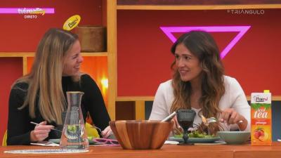 Mariana Duarte sobre Lívia Ferreira: «Está tenrinha, está boa para estrear» - TVI
