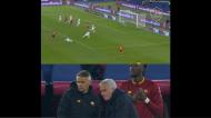 Roma marca golaço mas Mourinho continua com tampa da caneta na boca e a escrever notas (vídeo/twitter)