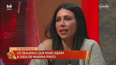 Marina Pinto cresceu num ambiente «tóxico»: «Álcool, violência física e psicológica...» - TVI